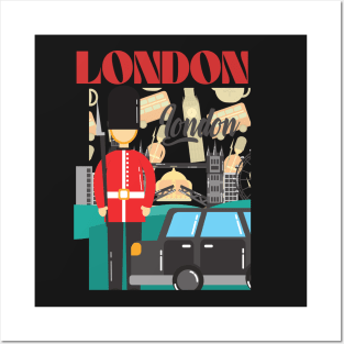 I Love London UK Travel more Wanderlust love Explore the city travel London souvenir Posters and Art